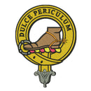 MacAulay Clan Crest Embroidered Rugby Shirt