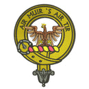 MacDonnell of Keppoch Clan Crest Embroidered Rugby Shirt showcasing the traditional style and durable cotton fabric.