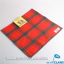 Wool Tartan Pocket Square in MacDonald of Sleat Tartan