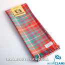 Wool Scarf in MacDougall Ancient Tartan, a lightweight accessory made from 100% pure wool, perfect for fashion and warmer climates.