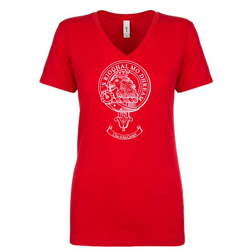 MacGregor Clan Crest Ladies Ouline T-Shirt