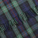 MacKenzie Modern Tartan Throw Rug showcasing cozy elegance with a classic tartan design, perfect for winter warmth in any room.
