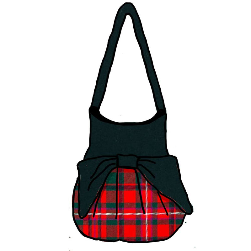 MacKinnon Red Modern Effie Bag