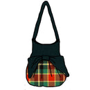MacLachlan Old Ancient Effie Bag showcasing the contrasting top and bow design in wool melton fabric.