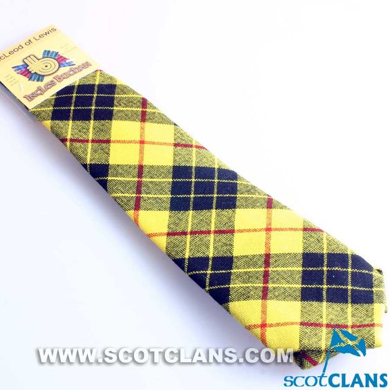 Pure Wool Tie in MacLeod of Lewis Modern Tartan