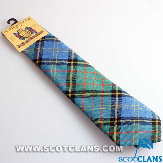 Pure Wool Tie in MacMillan Hunting Ancient Tartan