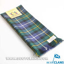 Scarf in MacNeil of Barra Modern Tartan made from 100% pure new wool, ideal for fashion accessories and lightweight wear.
