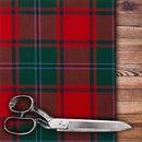 MacPhail Modern Lightweight Tartan by the Meter, showcasing vibrant patterns and textures ideal for fashion, home decor, and crafts, made from 100% pure wool.