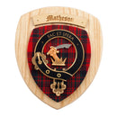 Matheson Clan Crest Plaque