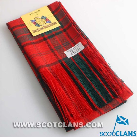 Full Length Sash in Maxwell Modern Tartan