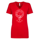 Mercer Clan Crest Ladies Ouline T-Shirt