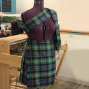 Mini Kilt - Reiver with free matching tartan sash, showcasing the quality fabric and stylish design.