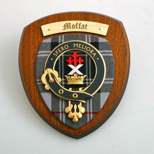 Moffat Clan Crest Plaque