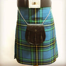 Murray of Elibank Ancient Heavyweight Hand Stitched Kilt, showcasing its traditional Scottish craftsmanship and high-quality tartan fabric with matching flashes.