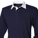 Durie Clan Crest Embroidered Rugby Shirt showcasing the detailed embroidering on a comfortable cotton fabric.