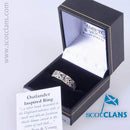 Outlander Inspired Silver Ring