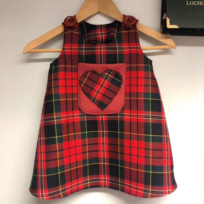 Tartan Pinafore - Any Medium Weight Tartan Tartan Pinafore - Any Medium Weight Tartan