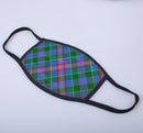 Pitcairn Tartan Printed Face Mask.