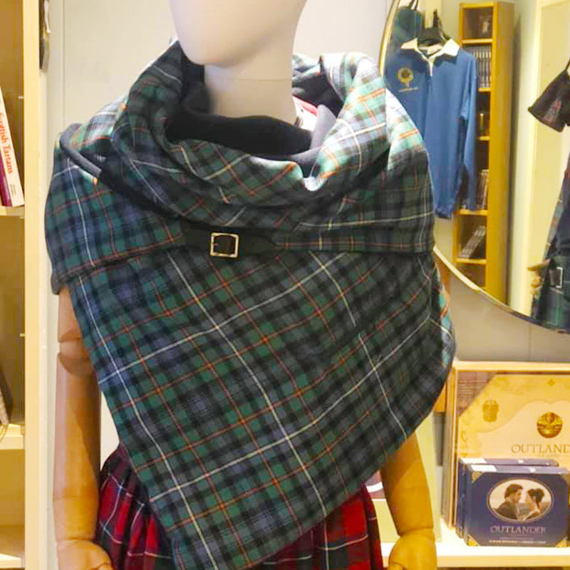 Orkney Scarf in Robertson Hunting Ancient Tartan