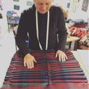 Robertson Red Muted Hand Stitched Kilt