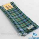 Wool Scarf in Robertson Hunting Ancient Tartan, a lightweight fashion accessory made from 100% pure new wool, perfect for warmer climates.