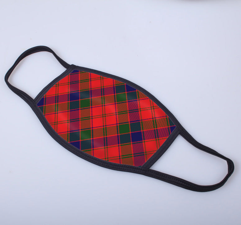 Robertson Modern Tartan Printed Face Mask.