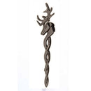Contemporary Stag Kilt Pin showcasing a stylish and elegant stag design, perfect accessory for Scottish kilt wear.