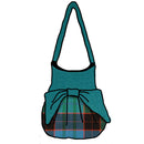Stylish Stewart Old Sett Ancient Effie Bag displayed with customizable color options and comfortable strap, showcasing handmade craftsmanship by ScotClans.