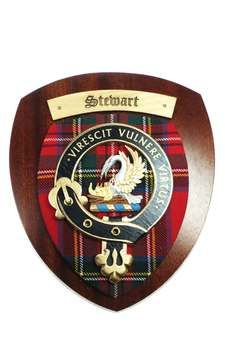 Stewart Clan Crest Plaque