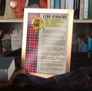 Straiton Clan History Print showcasing clan crest and tartan in a stylish framed or unframed option, perfect for celebrating heritage.