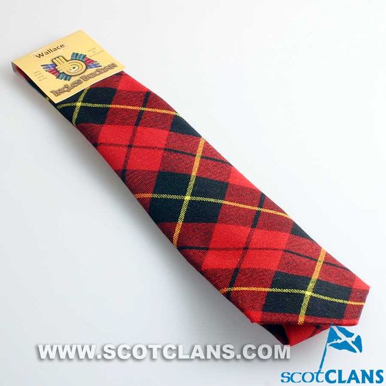 Wallace Weathered Tartan Bow Tie main image 1