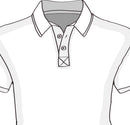 Kinnaird Clan Crest Embroidered Polo in various colors displayed on hanger, showcasing high-performance fabric perfect for hot climates.